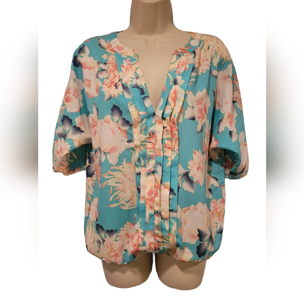 Floral Dolman blouse